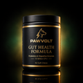 PawVolt Gut Health dog supplement jar — probiotics and digestive enzymes 10 billion CFU